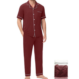 2026 New Style <b>Men</b> <b>Sleeping</b> Set High Quality Breathable Pajama Set Comfortable Nightwear For Home Wear Wholesale - Product Image 1