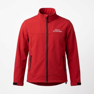 Chaqueta Softshell Casual de Invierno de Nueva Llegada de Fábrica OEM, de Alta Calidad, con Cremallera Completa, Impermeable, Cortavientos, con Capucha y Tejido de Lona Resistente - Product Image 1