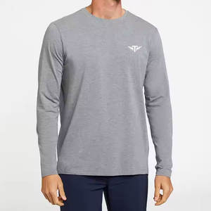 T-shirt à manches longues 100% coton Coupe classique pour homme Tissu respirant Idéal pour toutes les saisons - Product Image 3