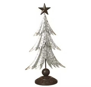 Luxury <b>Christmas</b> <b>Tree</b> Tabletop Decoration Metal Art Ornament for Festive Celebrations - Product Image 4