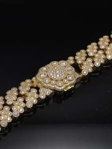 Cadena cubana de 22 mm con diamantes cultivados en laboratorio, plata 925, oro rosa, collar con incrustaciones de diamantes VVS1, 54 quilates en total, 550 g, joyería personalizada. - Product Image 2