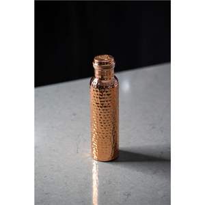 Ensemble de Bouteilles d'Eau en Cuivre Pur - Récipient en Cuivre Martelé 100% Anti-Fuite pour le Yoga et la Santé - Gourde Sportive en Gros - Product Image 5