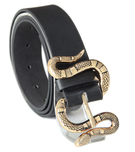 Cinturón de Cuero Negro y Marrón para Mujer, Diseño 2026, con Hebilla de Serpiente, OEM - Product Image 6