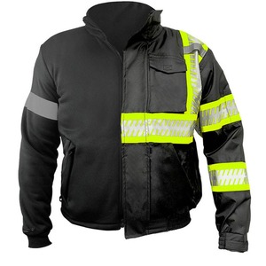 Chaqueta de Seguridad Reflectante para Ciclismo, Transpirable e Impermeable, con Logotipo Personalizado, Alta Visibilidad, Múltiples Bolsillos, Venta al Por Mayor - Product Image 2