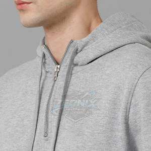 Sudadera con capucha personalizada para hombre con media cremallera, 100% algodón, forro polar de invierno, alta calidad, talla personalizada, para entrenamiento - Product Image 6