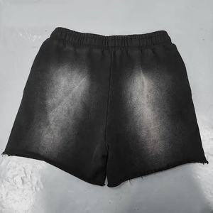 2025 Custom <b>Men's</b> <b>Sweat</b> <b>Shorts</b> Streetwear <b>Men</b> Vintage Sun Dye Fade Washed <b>Sweat</b> <b>Shorts</b> Raw Edge Y2K <b>Men</b> Summer Fleece <b>Shorts</b> - Product Image 5