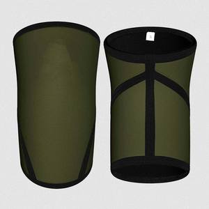 Rodilleras de Neopreno de 5 mm con Diseño de Camuflaje Transpirable y Logotipo Personalizado, Suaves y Cómodas, Profesionales, para Levantamiento de Pesas - Product Image 6