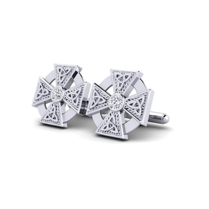 Boutons de manchette exclusifs en pierres précieuses pour hommes, bijoux de costume formel haut de gamme - Product Image 2