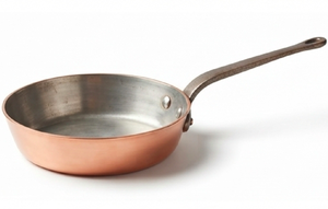 Copper Frying Pan Stainless Steel Lining Durable Minimalist Design Dishwasher Safe For Gas Use And Kitchenware Use - Product Image 2