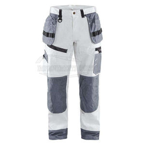 Custom <b>Men's</b> <b>Black</b> Nylon <b>Cargo</b> <b>Pants</b> Relax Fit Drawstring Waist Snap Button Side Zipper Detail Casual Straight Pattern Light - Product Image 2