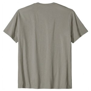 New Arrival Custom DTF Logo Grey Men's O-neck Shirt High Selling Article High Quality <b>100</b>% Cotton <b>Polyester</b> Highstreet Quick Dry - Product Image 2