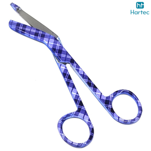 Tijeras para Vendajes de Acero Inoxidable de Color Morado, Instrumentos Quirúrgicos Profesionales de Primeros Auxilios para Enfermeras - Product Image 3