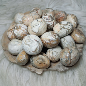 Wholesale 20-30mm Natural Brecciated Jasper Gems Indonesia Tumbled Shape High Quality Handicraft <b>Crystal</b> <b>for</b> Healing Polished - Product Image 4