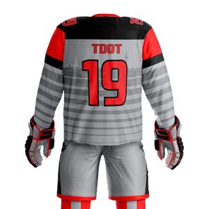 เสื้อฮ็อกกี้คุณภาพสูงสวมชุดระเหิดชื่อทีมโลโก้ระเหิดทีมชุดที่กําหนดเองทําชุดฮ็อกกี้น้ําแข็งผู้ชาย - Product Image 6