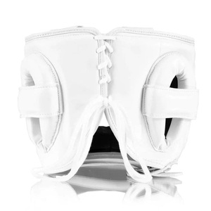 <b>Custom</b> Fly <b>Boxing</b> Sparring Set with Genuine Cowhide Leather Hook & Loop Gloves Full Face <b>Headgear</b> and Groin Guard for Training - Product Image 4
