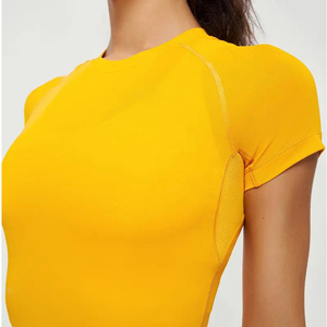 Camiseta Deportiva de Manga Corta para Mujer, Protección UV, Compresión, para Deportes Acuáticos, Tejido de Calidad, Diseño Cómodo - Product Image 5