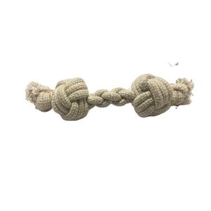 Jouet pour chien en corde de jute fait main – Jouet à mâcher en fibre naturelle résistante pour chiots et chiens, jouet pour animaux de compagnie sûr et écologique - Product Image 6