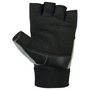 Gants de sport unisexes demi-doigts en cuir respirant pour fitness et musculation, prix abordable avec personnalisation - Product Image 3