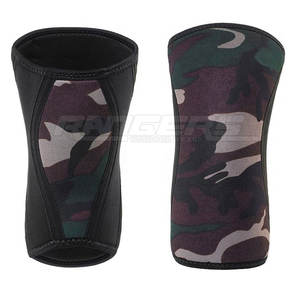 Genouillères de compression élastiques camouflage pour le sport, protection articulaire, entraînement et fitness - Product Image 6