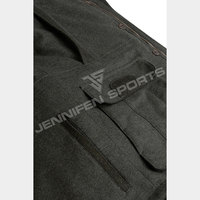 Veste de chasse pour homme en laine 100% respirante pour l'hiver, chaude, anti-boulochage, longue