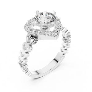 Best Selling 925 Sterling Silver Moissanite <b>Diamond</b> <b>Ring</b> Wholesale Custom Jewelry Manufacturer Supplier - Product Image 4