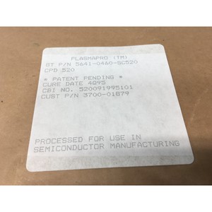 CHEMRAZ 5641-0460-SC520 CPD 520, Tapa de Sellado CHMBR - Equipo y Piezas de Semiconductores de Confianza de Marca Global - Product Image 1