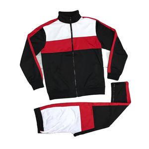 Ensemble de survêtement pour homme en molleton épais d'hiver avec logo personnalisé, respirant, motif uni, jusqu'à la taille XL - Product Image 1