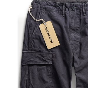 Pantalones Cargo de Lona Personalizados para Hombre, Pantalones de Trabajo de Lona de Algodón Resistente con Rodilla Articulada, Fabricante OEM Premium - Product Image 5