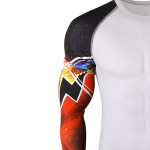 Camiseta Deportiva de Compresión para Hombre, Ajuste Ceñido, Secado Rápido, Absorbe la Humedad, Capa Base de Alto Rendimiento para Entrenamiento, Gimnasio, Running y Deportes - Product Image 6