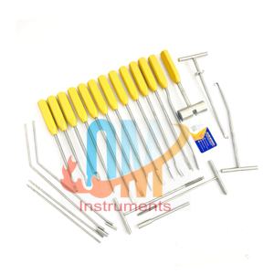 Juego de instrumentos ortopédicos de 22 piezas de calidad superior, nuevos instrumentos alemanes de eliminación de cemento Tipo Mueller, suministro sanitario OldMed - Product Image 6