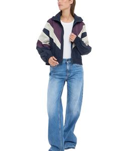 Dernière conception de haute qualité Veste coupe-vent pour femmes Couleur contrastée personnalisée Coupe-vent décontracté Vêtements de sport Veste d'hiver pour femmes - Product Image 3