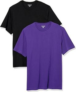 Camiseta de Algodón Casual para Hombre, Corte Ajustado, Manga Corta, Estilo Moderno, Tejido de Panal Sólido de Secado Rápido, Ligera, con Serigrafía Frontal - Product Image 4