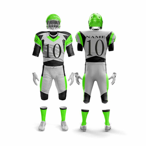 Uniforme de Fútbol Americano Personalizado Transpirable en Oferta, 100% Poliéster, Impresión por Sublimación, Nombres y Números del Equipo, Marca Personalizada - Product Image 3