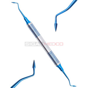 Instrumentos Dentales de Doble Punta para Rellenos de Amalgama, Compuesto, Modelador, Pulidor y Obturador - Product Image 1