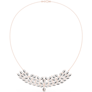 Collier Pendentif Classique en Argent 925 Plaqué Or avec Moissanite pour Amoureux, Bijoux Fins pour Femme, Cadeau, Vente en Gros SAMBHAV JEWELS - Product Image 3