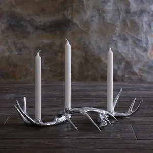 Rustic <b>Candle</b> Holder for Vintage Farmhouse Interior Design Designer <b>Candle</b> Holder for Premium Living Room Stylingby Zahid Export - Product Image 3