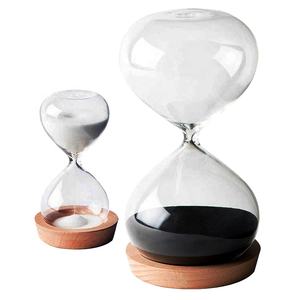 Haute qualité Design Unique nautique en laiton sablier boussole à la main verre article sablier Maritime promotionnel article Table en laiton - Product Image 1