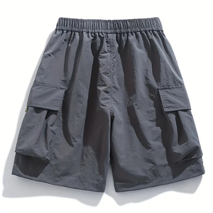 High Quality Custom Men's Summer Worsted Camouflage Cargo Shorts Elastic Waist Breathable Anti-Wrinkle Eco-Friendly Quick Dry - Product Image 2
