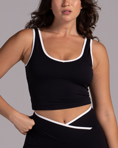 Débardeur côtelé sans manches pour femme, couleur unie, tricot respirant, court, décontracté, mode estivale, vente en gros - Product Image 6