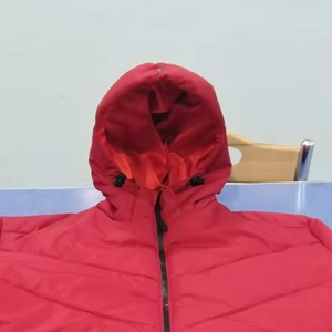 Chaqueta Acolchada Ligera de Invierno para Hombre, con Capucha, Manga Larga, Color Sólido, de Poliéster Recubierto de Lona, Aislante, Transpirable - Product Image 2