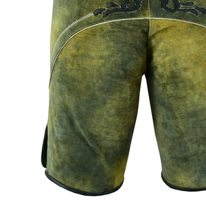 Factory Direct Sale Customizable Logo <b>Lightweight</b> High Quality Men's Bavarian Leather <b>Shorts</b> Casual Wear Bavarian <b>Shorts</b> - Product Image 6