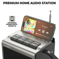 Haut-parleur portable LN-9036MIDL avec sangle de transport, basses puissantes 30W, batterie grande capacité 7200mAh, appairage TWS, vente en gros