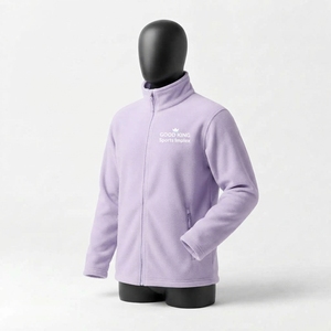 Veste polaire pour homme en gros, fermeture éclair, coton, chaude, pour l'automne et l'hiver, idéale pour la randonnée, le sport et les activités de plein air - Product Image 4