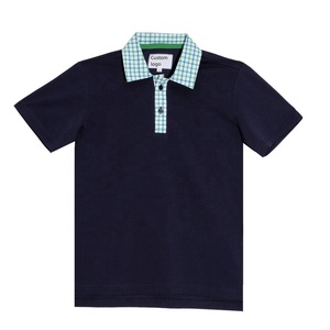 Polo en coton à manches courtes et à séchage rapide pour hommes, avec col haut et impression de poches, chemise de golf avec logo personnalisé et t-shirts de marque - Product Image 1