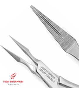 Pinzas Virtus Ralks Splinter, Instrumento Quirúrgico de Acero Inoxidable, Pinzas Médicas de Precisión, Pinzas Delicadas - Product Image 2