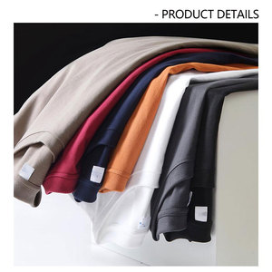 Camisetas Personalizadas Profesionales para Hombre, Talla Grande, Poliéster/Algodón, Cuello Redondo, Manga Corta, Transpirables, OEM, Alta Calidad, Corte Regular - Product Image 3