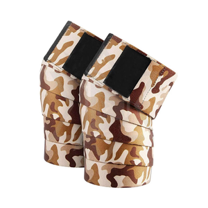 Protector de Codo con Camuflaje Desértico, Soporte de Compresión para Levantamiento de Pesas, Protector de Brazo Resistente para Entrenamiento en Gimnasio, Fabricante OEM Personalizado - Product Image 1