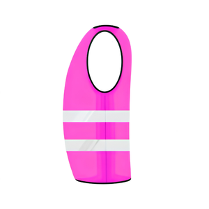 Gilet de sécurité réfléchissant haute visibilité avec poches, logo personnalisé, protection FR, options multicolores, OEM, polyester, unisexe - Product Image 4