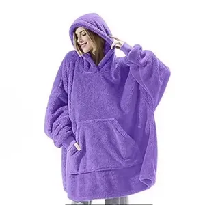 Sweat-shirt à capuche oversize pour homme, qualité luxe, épais, avec impression en relief personnalisée, col montant et capuche, style streetwear - Product Image 6