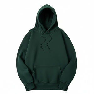 Sweat-shirt à capuche pour homme avec logo personnalisé, coupe classique, en coton/polyester, molletonné, de haute qualité, streetwear unisexe, sweat-shirt d'hiver - Product Image 3